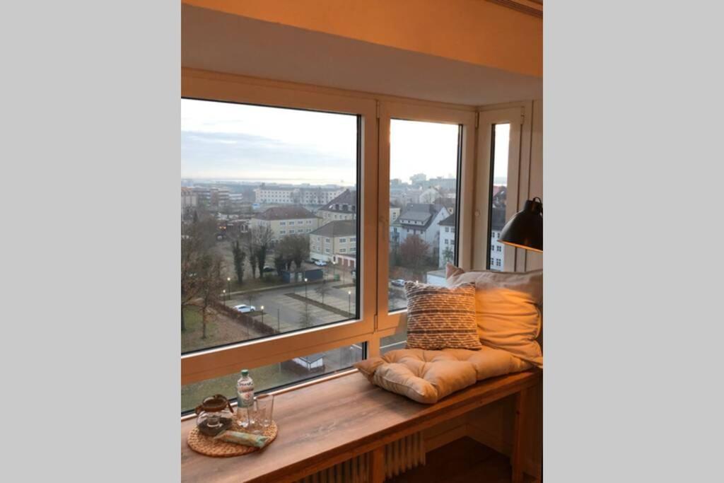 Yachtpanorama Weser Und Yachthafenblick 1 Zi 7Og Бремерхавен Екстериор снимка