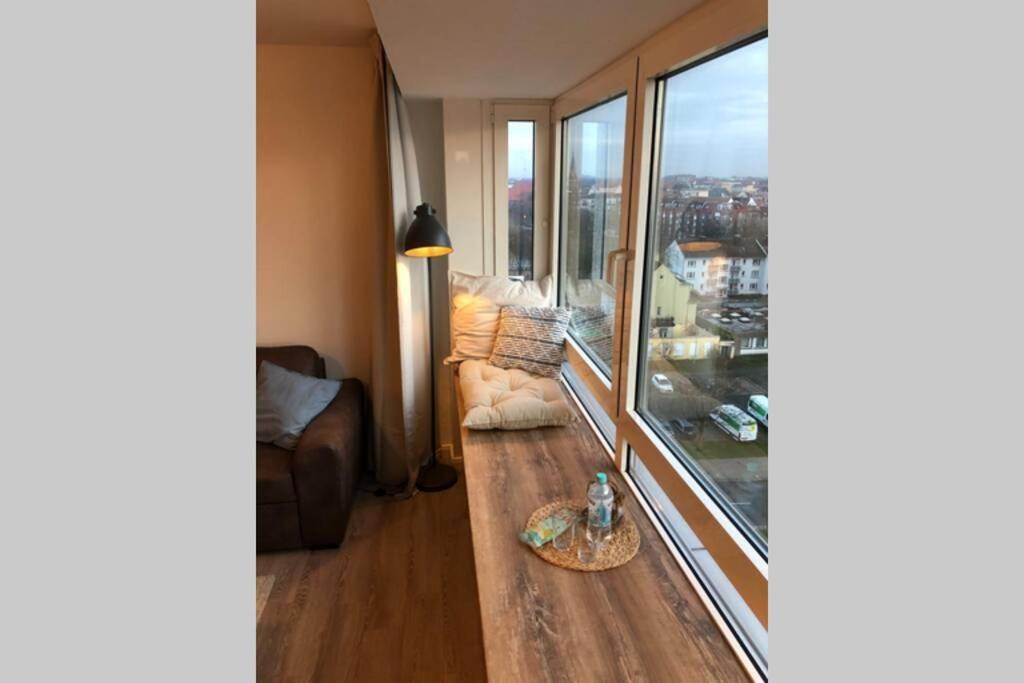 Yachtpanorama Weser Und Yachthafenblick 1 Zi 7Og Бремерхавен Екстериор снимка